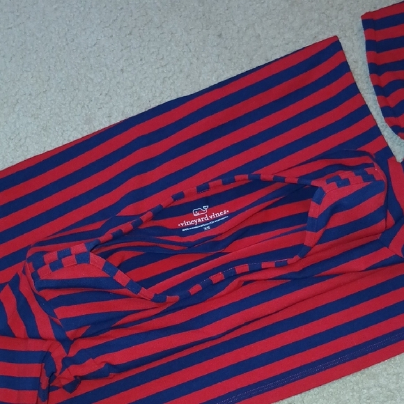 Vineyard Vines Nautical Striped Long Sleeve Dress - Picture 3 of 6